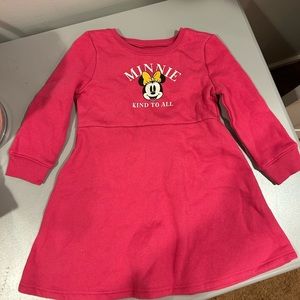 Minnie Mouse Sweatshirt Dress 18 month